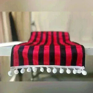 Christmas Striped Print Table Runner For Party Home Decor Holiday Gift 11x 110in